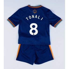 Newcastle United Sandro Tonali #8 Tredjeställ Barn 2025-26 Kortärmad (+ Korta byxor)